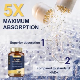 Totaria Nad + Resveratol + Quercetina + Betaina Con 120caps