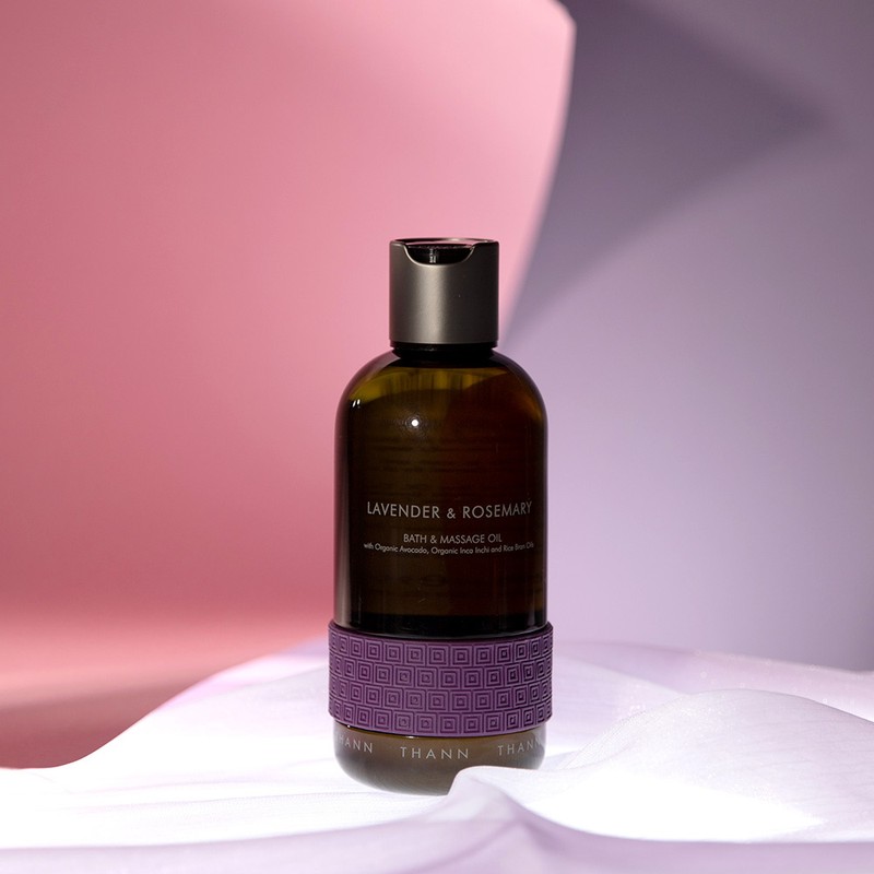 THANN Lavender & Rosemary Bath & Massage Oil 295ml -