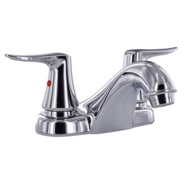 Valterra PF222304 Faucet 4" Deck Lav Chrome W/ 2-Lever Handle