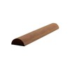 EWHR11 Half Round Moulding Trim, 3/8" x 3/4", Red Oak,