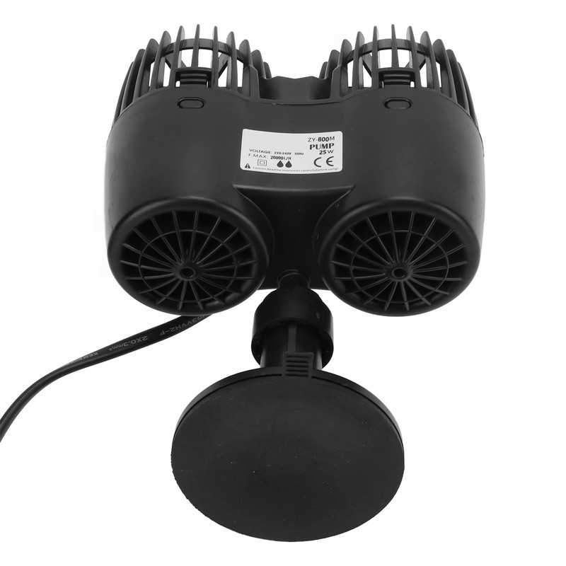 Aquarium Wavemaker Pump 360° Adjustable Reversal Free Fish Tank Circulation