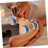 ORFOFE 2Pcs Wooden Muscle Massager Portable Foot Roller for Leg