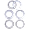 32 Pack Curtain Grommet, Inner Diameter 1-9/16"(40mm) Curtain Eyelet Rings