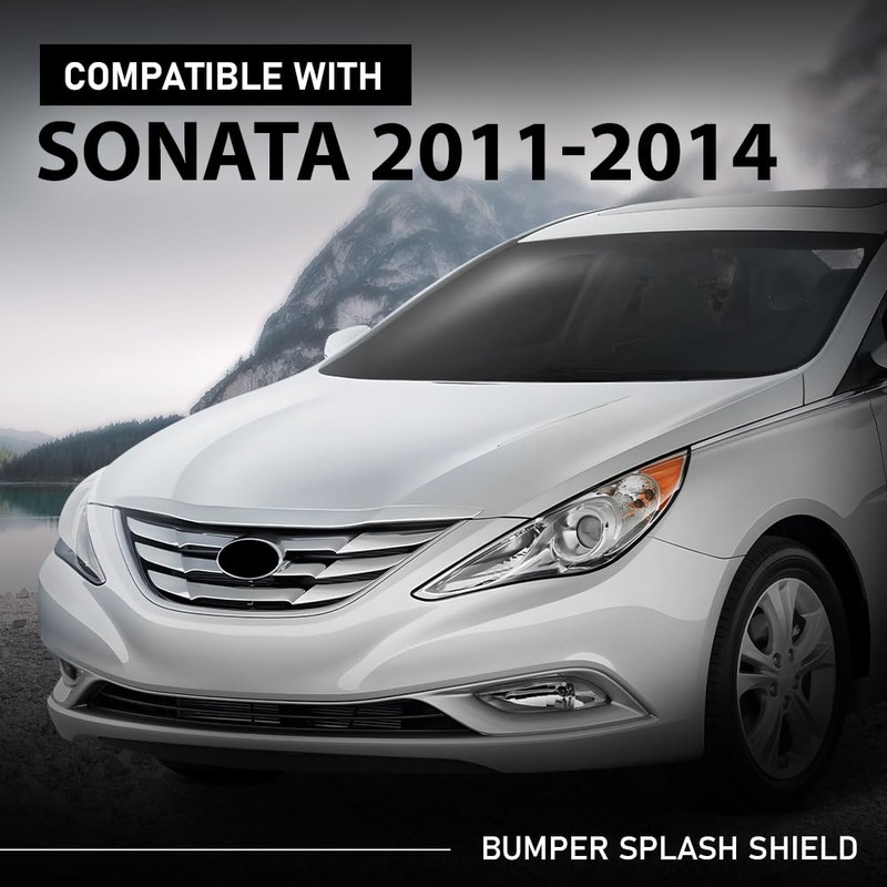 G-PLUS Front Under Engine Splash Shield, Compatible with Sonata GL