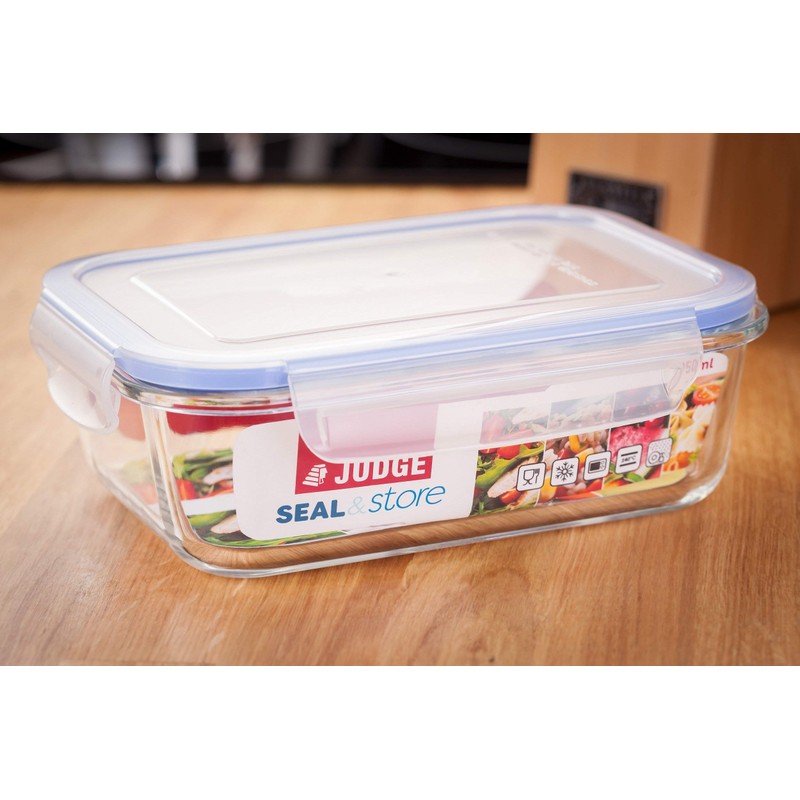 Judge Kitchen, Seal & Store Glass Container, 350ml