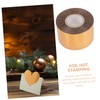 SHINEOFI 1 Roll Foil Hot Stamping Paper for Cards Invitations
