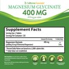 Magnesium Glycinate 400 - Chelated, High Absorption Magnesium for -