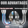 VIVIDWASH 50FT Sewer Jetter Kit for Pressure Washer 5800PSI,1/4" NPT