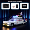 YEABRICKS LED Light for -10274 Creator Expert Ghostbusters ECTO-1 Building