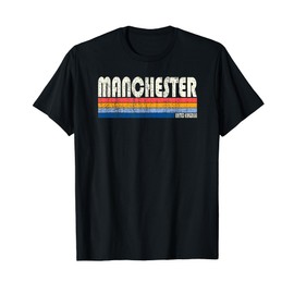 Vintage 70s United Kingdom, Manchester T-Shirt