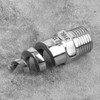 Spiral Nozzle SPJT 316L Stainless Steel Male Thread Anti‑Clogging Watering