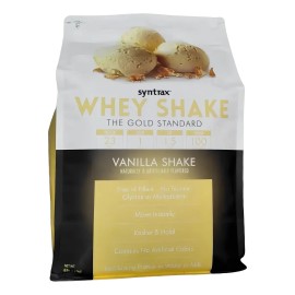 Suplemento En Polvo Syntrax Whey Shake Proteínas Sabor Vainilla En Bolsa De 2.44kg