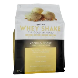 Suplemento En Polvo Syntrax Whey Shake Proteínas Sabor Vainilla En Bolsa De 2.44kg