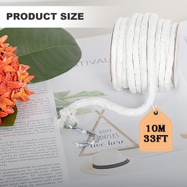 10 Meter Curtain Weights, Durable Curtain Lead Tape, Easy to Install Curtain Lead Wire, Mosquito Net Gauze Curtain Weight Wire for Weighting Curtains, Outdoor and Gurtains, 30g - 10m