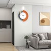 FLEBLE Modern Wall Clocks for Living Room Decor Large Decorative