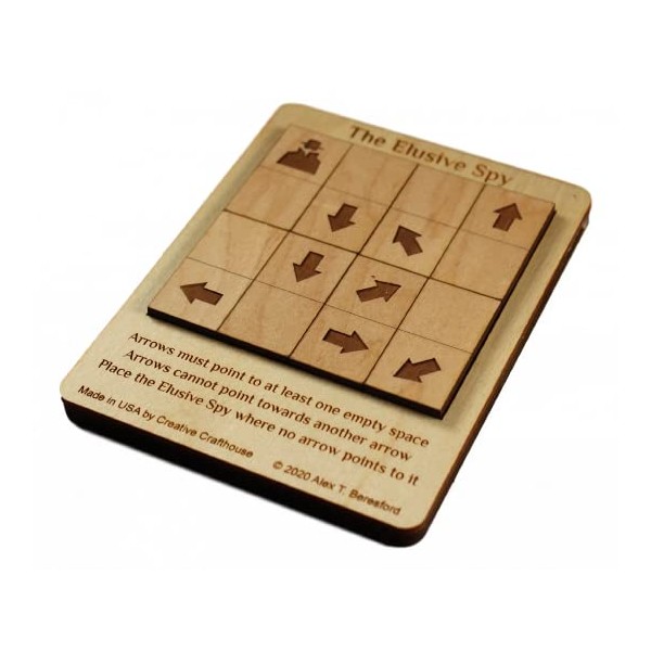 Clever Gifts for Puzzle Lovers - The Elusive Spy -