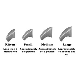 Purrdy Paws 6 Month Supply Soft Nail Caps for Cats Metallic Silver Small - Extra Adhesives