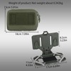 Zhongren Tactical Phone Chest Mount Molle Foldable Navigation Universal Phone