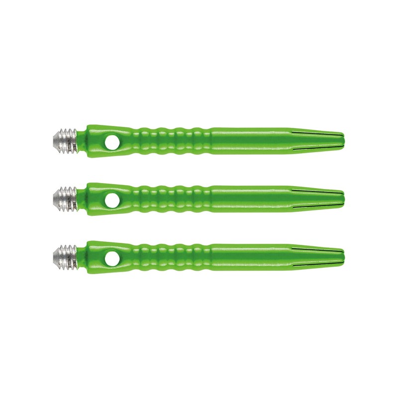 RED DRAGON Hip-Grip Medium Green Aluminium Dart Shafts (Shaft) -