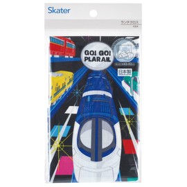 Skater KB4-A Lunch Cloth, 16.9 x 16.9 inches (43 x 43 cm), Plarail, 23, Made in Japan