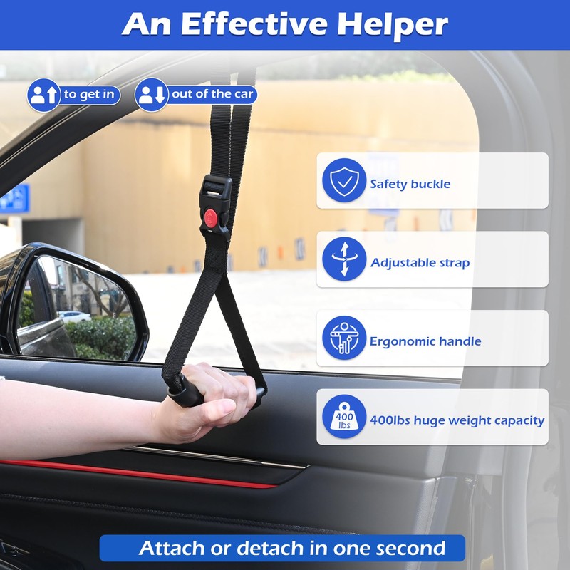 Car Handle Assist for Elderly, Car Door Handle for Elderly,