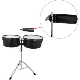 unbranded Timbales Instrument 13"&14" Timbales Drum Set, Timbales kit w/ Outstanding Tone