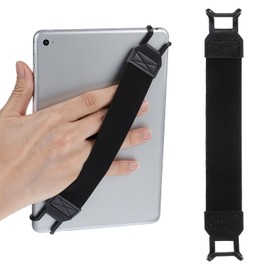 Ptwola Hand Strap Holder Universal Tablet Secure Grip Holder High Elasticity Finger Handle Bands Accessories Versatile Lightweight Bundle Strap Stretchable to 8.27-14.96 inches for Readers