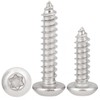 Qrity 25 Pieces M6 x 60 mm Self-Tapping Screw, Torx
