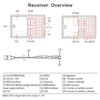 GoolRC Flysky FS-R7V Receiver, 2.4GHz 7CH Receiver ANT Protocol Single