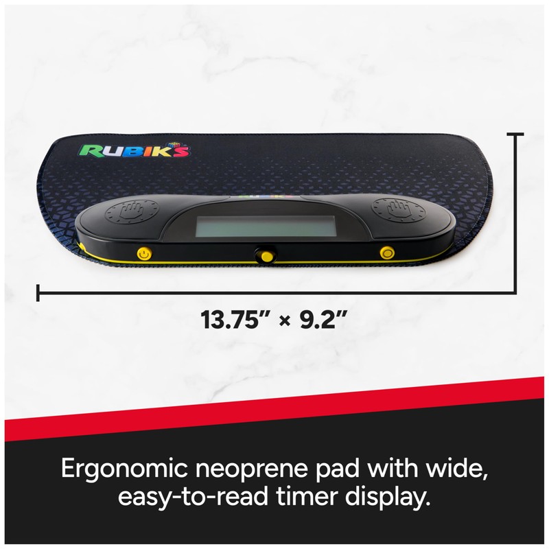 Rubik’s Cube, Speed Timer & Mat, Ergonomic Display Device &