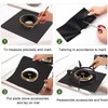 QUINTRA Stove Burner Cover, Double, Reusable, Non-Stick, Heat Resistant, Gas
