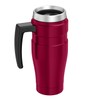 Thermos Travel Mug, Stainless Steel, Raspberry, 470ml