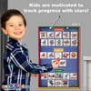 SchKIDules Deluxe Magnetic Visual Schedule & Reward Chart w/189 Colorful