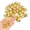 30 Pack Mini Jingle Bells, Small Gold Bells for DIY