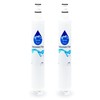 2-Pack Replacement for Whirlpool ET9FHTXMQ01 Refrigerator Water Filter - Compatible