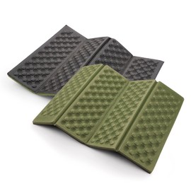 AceCamp 2パック バックパッキング用シッティングパッド キャンプハイキング アウトドアフォーム折りたたみマット 小型シートクッション コンパクト ポータブル 軽量 グリーン 2個