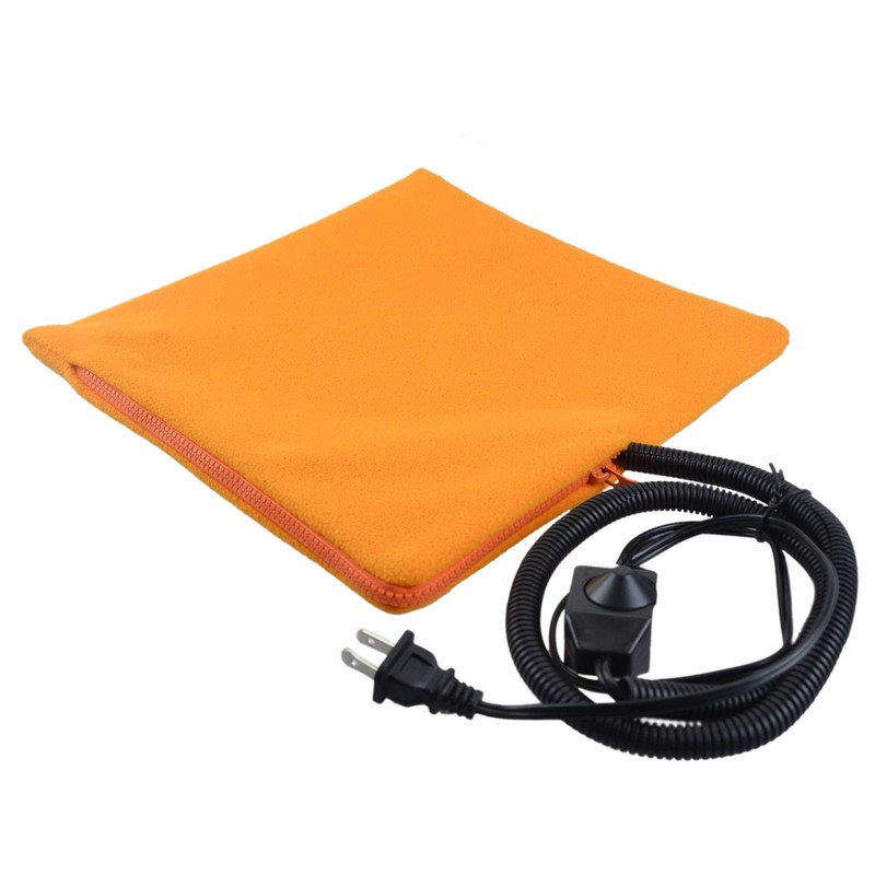 YUYUSO Rabbit Heated Pad with Cozy Fleece Cover for Bunny