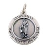Silver Toned Base Patron of The Disabled Saint Giles Medal