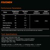 RAVEMEN FR160 Compatible with Garmin/iGPSPORT/COOSPO Cycling Computer, IPX6 Waterproof Auxiliary