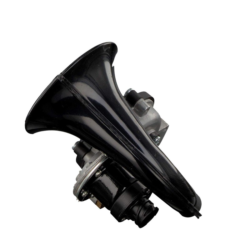 febi bilstein 38986 Horn, 1 Piece, Black