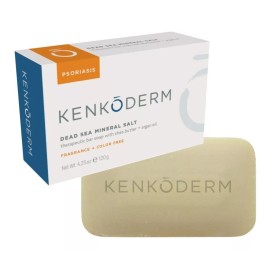 Kenkoderm Psoriasis Jabón Con Sal Mineral 120gr  Kenkoderm