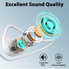 Air Conduction Headphones,Lightweight Air Conduction Open Air Earbuds - Earless