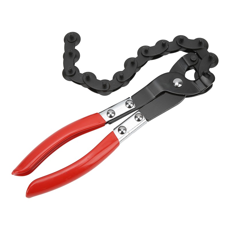 23.5cm/9.25in Exhaust Tailpipe Cutter Chain Stainless Steel Universal for Car