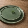 AmorArc Ceramic Dinnerware Sets, Handmade Reactive Glaze Stoneware Plates and