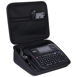 Khanka Hard Storage Case Replacement for Brother P-Touch Label Maker PTD600 Labeler/PT- D610BT Business Professional Connected Label Maker, Case Only (Inside Black)