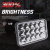 CHUSYYRAY 2set 4"X6" LED Headlights High-Low Beam For Chevy C10