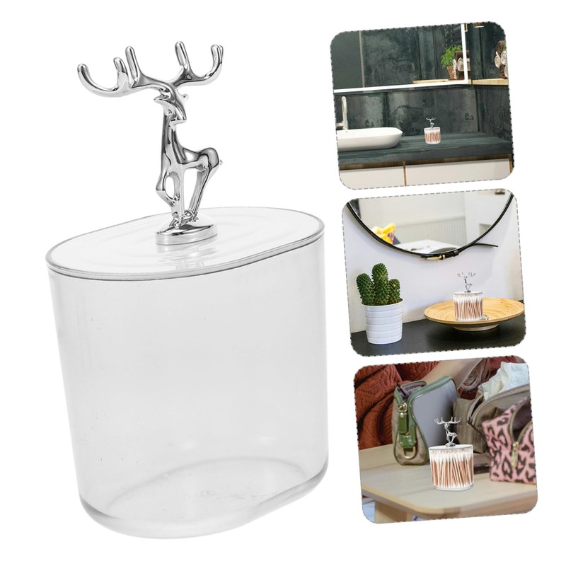 WOONEKY Storage Cases Guest Room Essentials Plastic Storage Box Lid