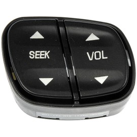 Dorman 901-123 Driver Information Switch-Speaker Volume and Radio Channel, Steering Wheel Mount Compatible with Select Models