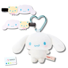 Cinnamoroll Mini Mascot Holder & Long Bangs Clip & Sticky Notes Set