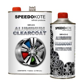 Speedokote Direct to Aluminum Clear Coat 2K Urethane, SMR-ACG/ACA 4:1 Clearcoat Gallon Kit
